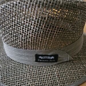 Panama Jack Tan Woven Hat